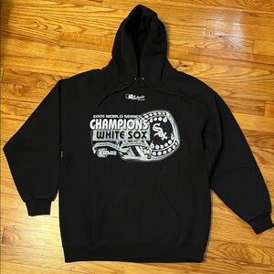 Black White Sox Champions Hoodie